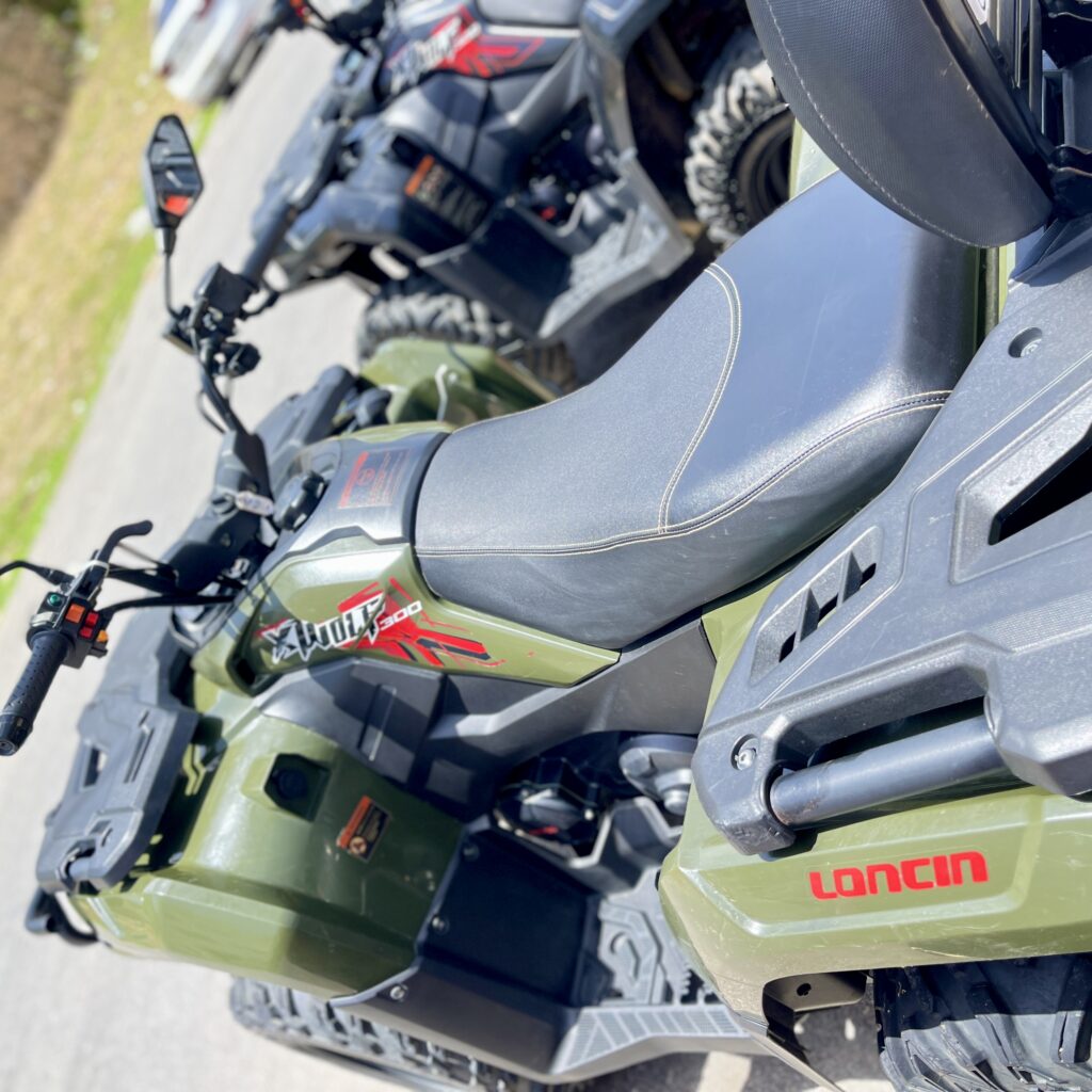 ATV, quad and four wheel rental in Samana, Dominican Republic - Loncin X-Wolf 300 fleet